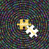 Pi p Day Puzzle for Adults 1000 Pieces, Round Rainbow Jigsaw Puzzle, Hard Impossible Number Puzzle