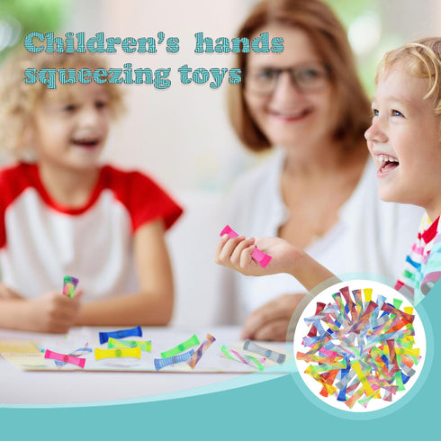 OaaXbbECco Set-Stress (12 Fidget Toys Relief and Relieve Anxiety Toys-Marble Mesh Pieces)