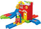 Go Go Drivers Garage Playset - Car Garage with Car Launcher, Race Track for Boys, Parking Lot Toy for Toddlers (Fire