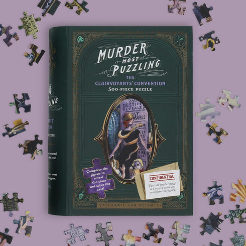 Murder Most Puzzling: The Clairvoyants' Convention - 500-Piece Puzzle