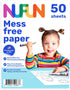 NuFun Activities Mess Free Paper - Kids Create No Mess Wonders, 50 Blank Pages