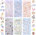 Jactales 600+ Cute Mini Puffy Stickers-Small 3D Tiny Micro Bulk Sticker Set for