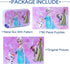 LELEMON 60 Piece Pretty Girl Puzzles for Kids Ages 4-8, Snowman Jigsaw Puzzles for Ages 3-5, Educational Learning Toys
