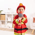 Set Melissa & Doug Fire Chief Role Play Costume Dress-Up