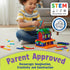 Set 4 150 POPULAR PLAYTHINGS Playstix Construction Toy with Building Sticks for STEM and Classroom Use, for Kids Ages