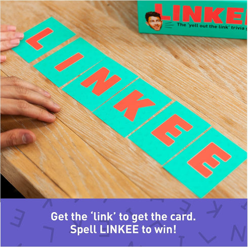 Linkee: Nick Jonas Edition Family Quiz Board Game for Adults and Teens, Perfect for Game Night