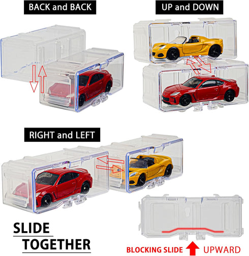 Toys Organizer Storage Case for Hot Wheels Car Matchbox Cars Mini Cars 1/64 Scale Hot Toy Wheels Display Case