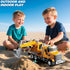3-5 4-6, 2-4 4-7 1-3 JUKUDAHU Excavator Toys for Boys Aged Play Excavator with Light and Sound, Toy Truck Construction