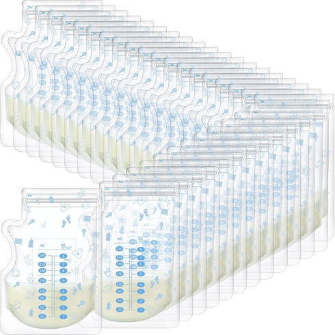 Sherr 500 Count Breastmilk Storage Bags 8 oz Breast Milk Storing Freezer