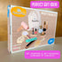 Montessori Mama Makeup and Salon Set - Wooden Pretend Play Beauty Kit with Styling Tools for 4 Year Old Girls