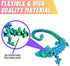 Amerimaker 30" 3D Easter Basket Stuffer, Articulated Printed Dragon Flexible Fidget Toy for Kids & Teens, Dragon Egg