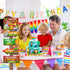 20 Pieces Safari Jungle Party Sign - Animal Signs Decorations for Kids Birthday, Welcome Signage