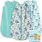 Cute Castle Baby Sleep Sack 0-6 Months - Lightweight 100% Cotton 2-Way Zipper TOG