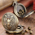Mini DND Dice Set 7pcs Polyhedral Metal D&D Dice Steampunk Hollow Paladin Knight Warrior Pocket Watch Shell Case