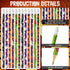 48 Pieces Halloween Pencils with 48 Pieces 3D Pumpkin Erasers Sets in Bulk for Kids Student Halloween Day Goodie Bags