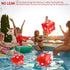 3 Pack Inflatable Dice - Jumbo Giant Inflatable Dice Toy for Indoor Outdoor Board Game Ludo Pool Party Favor (Red, 12