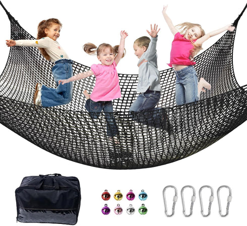 Climbing Net for Kids - 9.9FT x 6.6FT Double Layers Heavy Duty