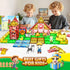 3-5 5-7 4-8, 3+ Magnetic Tiles Farm Animals Toddler Toys, STEM Magnet Building Blocks for Kids Ages Preschool