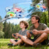 Xelabrion 4-6-8-10-12, 360 Remote Control Airplane Drone for Kids Ages RC Plane Jet Drone with One Key Take