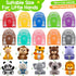 KMUYSL Learning Toys for 1,2,3 Year Old: 20 Pcs Animals Toy for Counting Skill, Color Matching, Educational Gift for