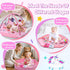 Windidi 9-in-1 Tummy 7 0-3-4-6-9-12 Unicorn Baby Gym Play Mat, Time Mat with Baby Toys, Washable Baby Activity Mat