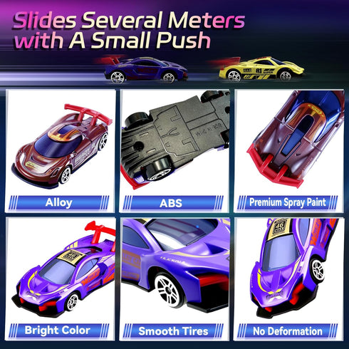 6pcs Set,Bathtub 3+ Color Change Race Car Series - Mini Color Change Sports Car Toy,Vehicle Bath Toy Water Table