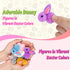 36 Pack Easter Eggs Fillers with Bunny Plush, Easter Basket Stuffers with Toys Inside Filled Mini Stuffed Animals