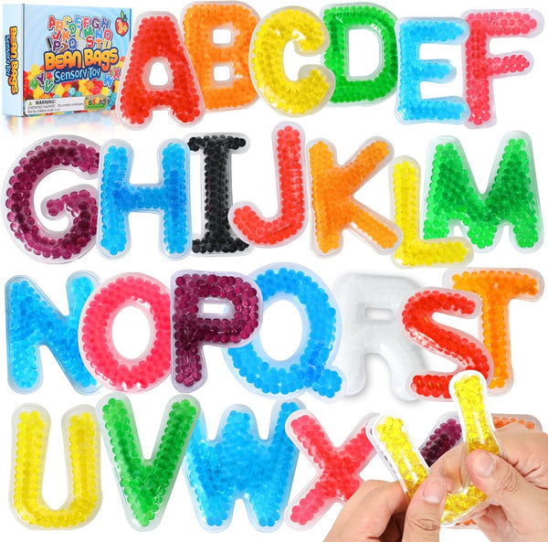LESONG Alphabet Letters Sensory Toys: ABC Learning Educational Montessori Fidget Toys for Autistic Anxiety Relief