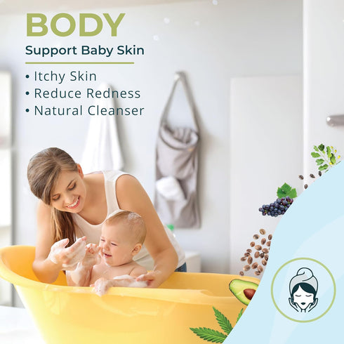 Naked Neem (8 Neem Baby Shampoo & Body Wash Ounce)