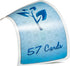 57 Cards 10th Plastic Bird Cards Anniversary Deck. Durable, Waterproof, & No Fraying.