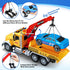 15" 3 4 5 6 SpringFlower Large Tow Truck Toy, Toy for Years Old Boy Toddlers, Truck Vehicle with Racing Car, Traffic