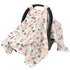 SERAPHY 100% Muslin Cotton Car Seat Covers for Babies, Universal Baby Car