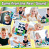 3-5 4-8 5-7, 3+ Magnetic Blocks-Build Mine Magnet World Panda Edition, Magnetic Tiles Building Blocks for Boys & Girls