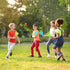 Duckura Outdoor Indoor Game Activities for Kids, Pop-Pass-Catch Ball Game with 4 Baskets and 24 Balls, Summer Beach Toys