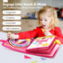 3-5 3 3-5 3-4 hahaland Toys Ages Girls - Busy Board Princess Toy Year Old Girls - Toddlers Quiet Busy Book for Toddlers
