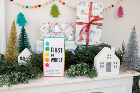 FIRST TO WORST Party Game The Card Game About How Your Friends and Family Rank Things | Funny Ranking & Guessing Board