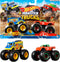 Hot Wheels Monster Trucks Toy Trucks 2-Pack - Demolition Doubles Set of 2 Vehicles in 1:64 Scale, for Kids & Collectors