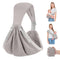 Baby Sling Carrier Newborn to Toddler, Upgraded Adjustable One-Shoulder Lightweight Portable Carrier