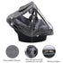Miracle Baby Car Seat Rain Cover, Universal Infant Car Seat Weather Shield with Storage Bag,Waterproof Baby Car Seat
