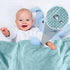 4 Pack 30 40'' Reginary Fuzzy Blanket x Waffle Flannel Baby Throw Blankets Warm Nursery & Crib Blankets for Girl & Boy