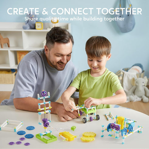 36-in-1 8-13 8 JOVA Klever Kits Motor Robotic Kits, Make Your Own Kids Craft Kits Educational STEM Toys for Ages Boys