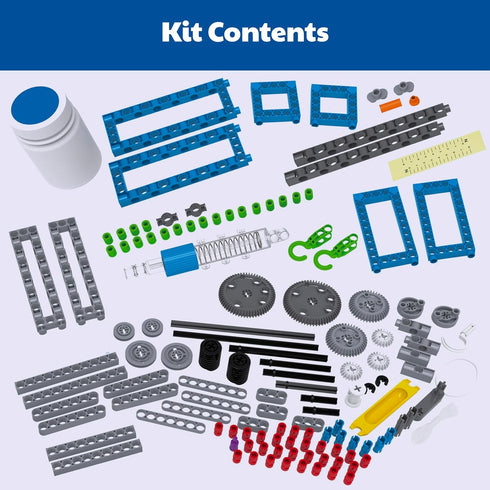 26 6 Thames & Kosmos Simple Machines Science Experiment & Model Building Kit, Introduction to Mechanical Physics, Build