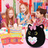 Happy Birthday Gift Black Cat Plush Toys - 11 Inch Kawaii Anime Plushie - Birthday Gifts for Kids