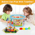 9-in-1 1+ 1-2 Wooden Activity Cube Montessori Toys for Year Old Boys Girls Educational Learning Toys for Toddlers Age