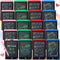 Zhehao 20 Pack LCD Writing Tablet for Kids: 8.5 Inch Colorful Drawing