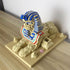 Explore Ancient Egyptian Mysteries with Sphinx Model Building, Micro Mini Bricks Blocks Toys