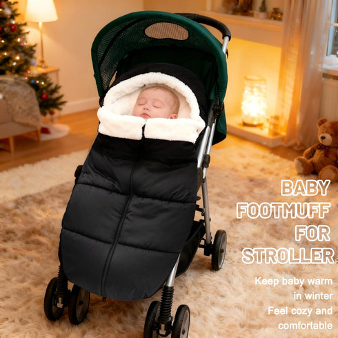 yarboofo Winter Warm Bunting Bags Universal, Baby Stoller Sleep Bag Cold Weather, Waterproof Toddler Footmuff