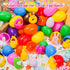 EUOCENK 24PCS Prefilled Easter Eggs with Mochi Squishy Toys, Pre-Stuffed Eggs with Easter Squishies for Kids, Toddlers