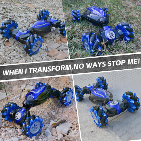 8-12, 360 4WD Remote Control Car for Boys Gesture & Hand Motion Control RC Car, Spins & Drifting Stunt, All-Terrain