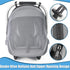 Mosquito Net for Baby Car Seats | Infant Car Seat Insect Mesh Net with Zipper | Universal Fit, Machine Washable - Gray